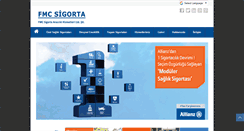 Desktop Screenshot of fmcsigorta.com